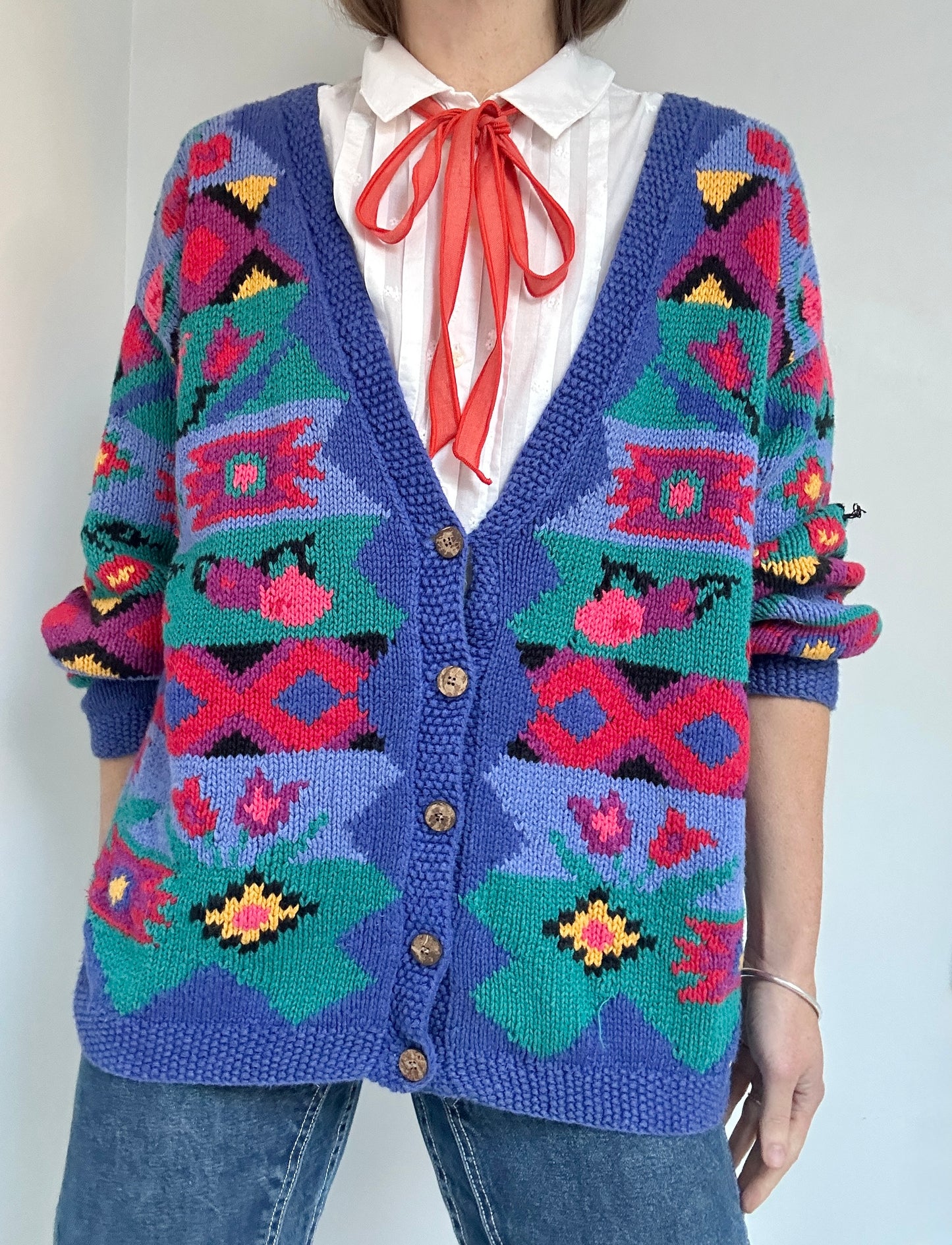 Vintage Patchwork Cardigan