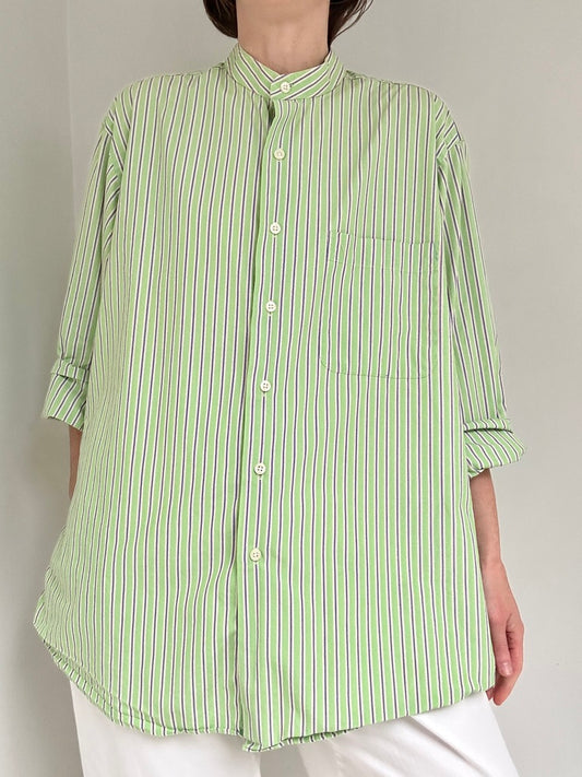 Vintage Lime Stripe Shirt