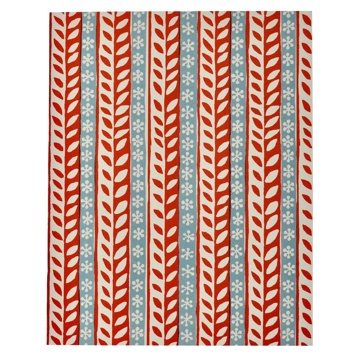 Exercise Book Merry Christmas Red and Blue (Lined)