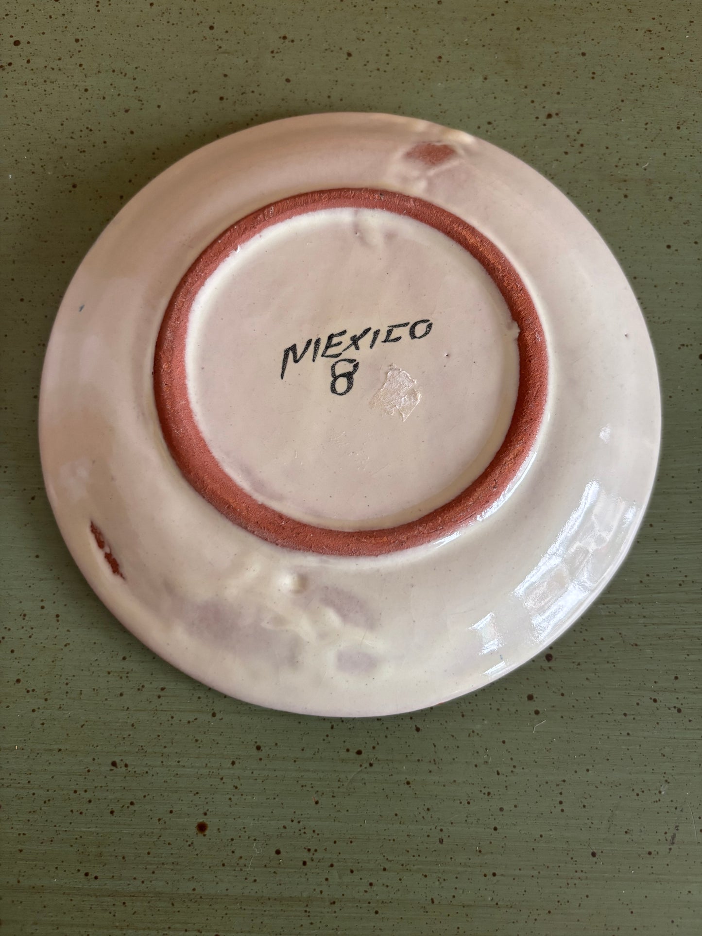 Vintage Mexican Plate