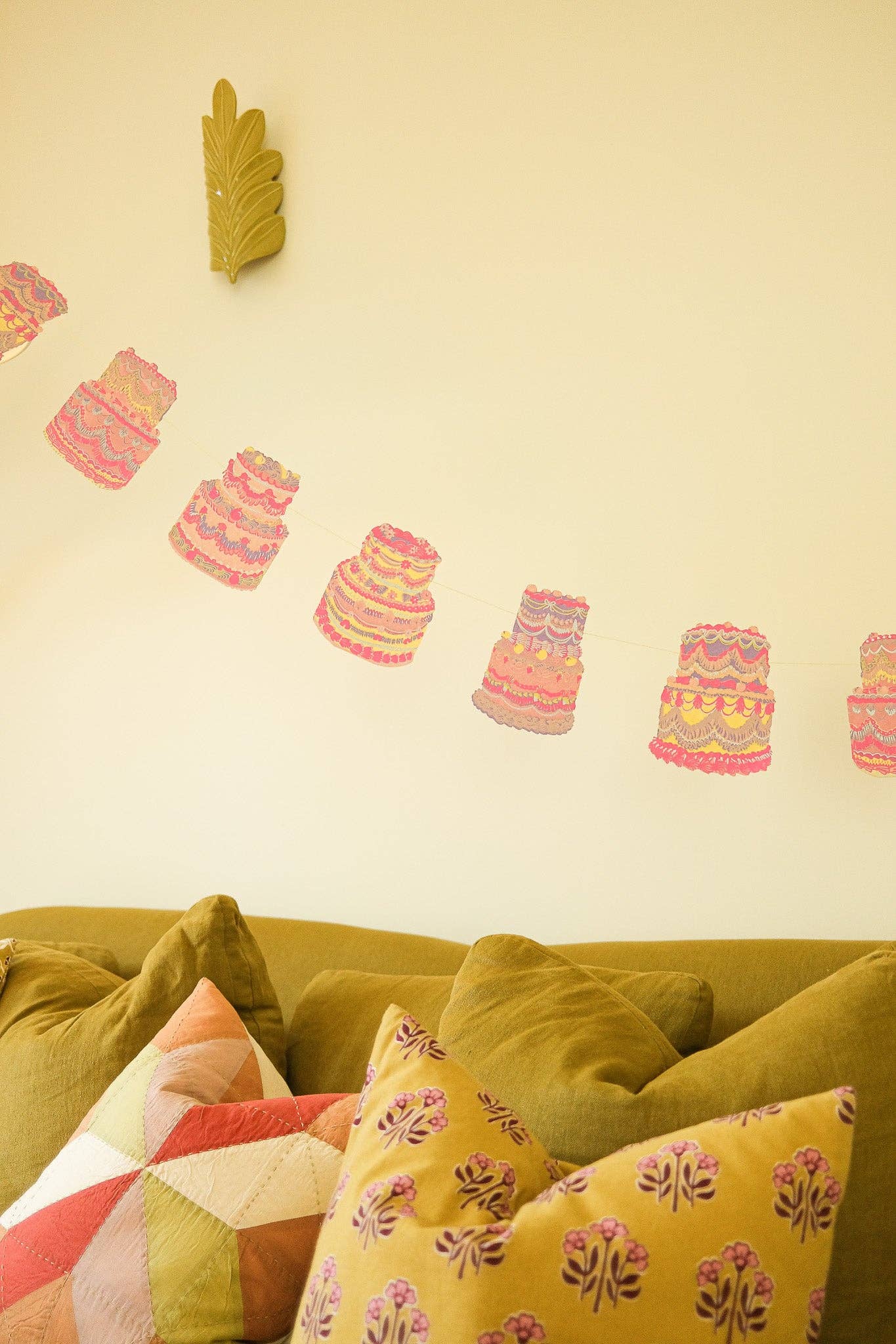 Celebration Cakes Sewn Garland