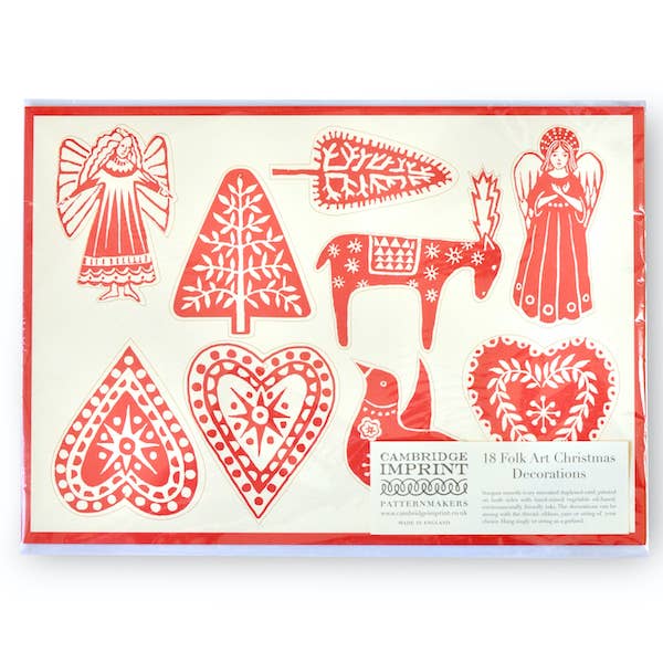 Folk Art Christmas Decorations