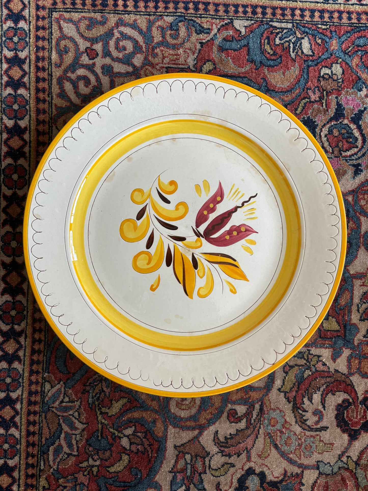 Vintage Painted Platters