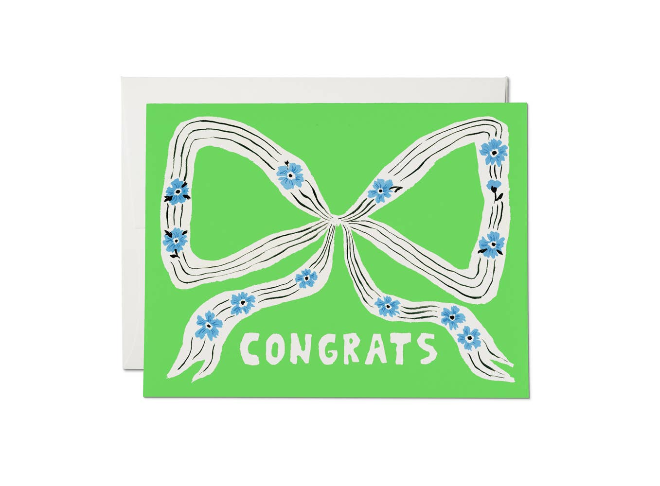 Bow Congrats Card