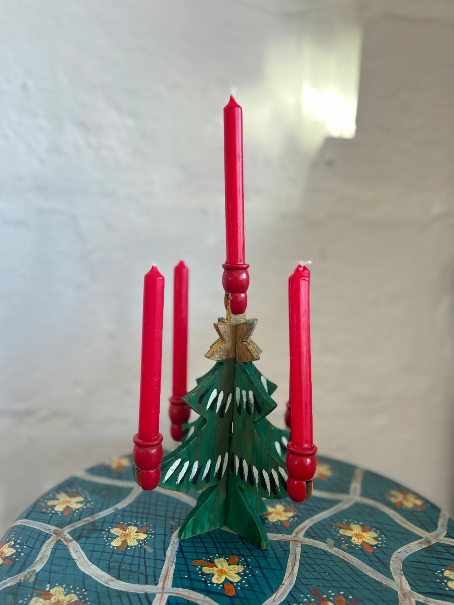 Midcentury Swedish Candle Tree