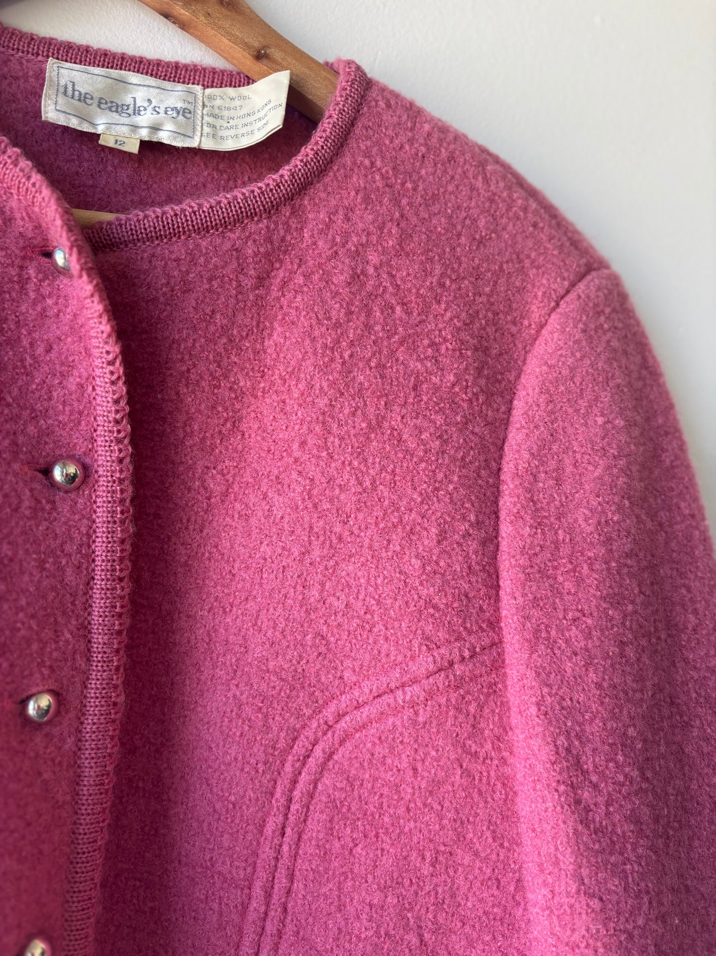 Vintage Boiled Wool Jacket