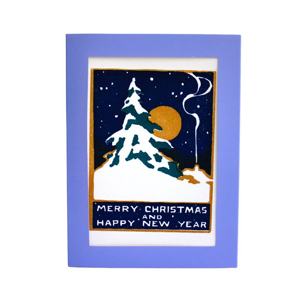 Winter Moonlight Holiday Card Set of Eight