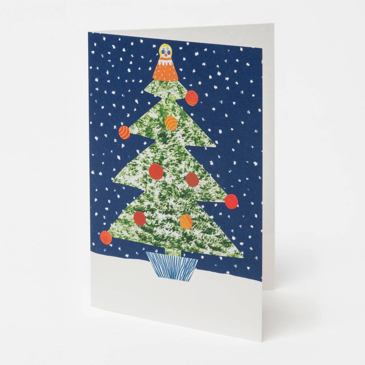 Make Your Own Christmas Cards — Christmas Tree Set