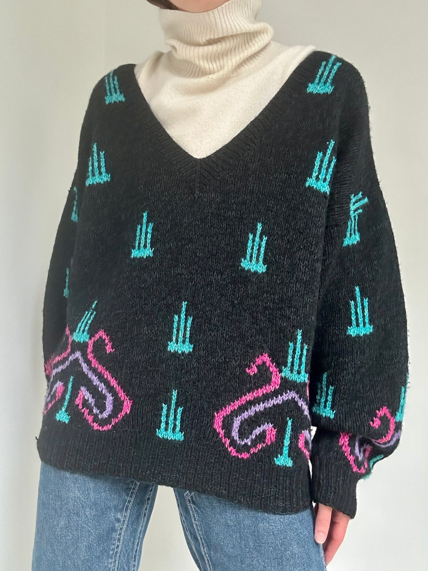 Magic Geometric Sweater