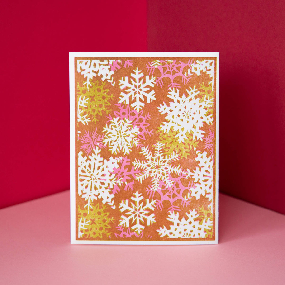 Winter Botanicals Letterpress Card Set