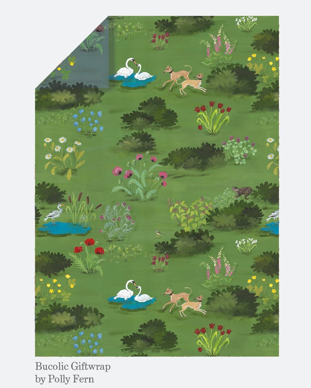 Bucolic Wrapping Paper - Polly Fern