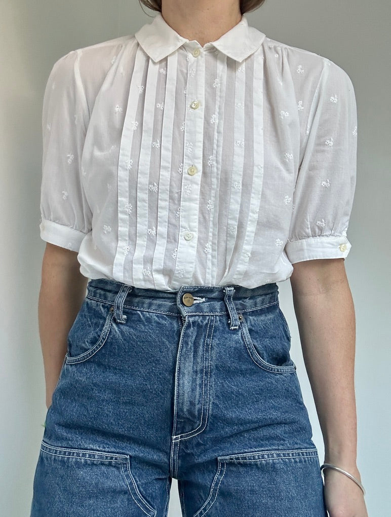 Vintage Embroidered Blouse