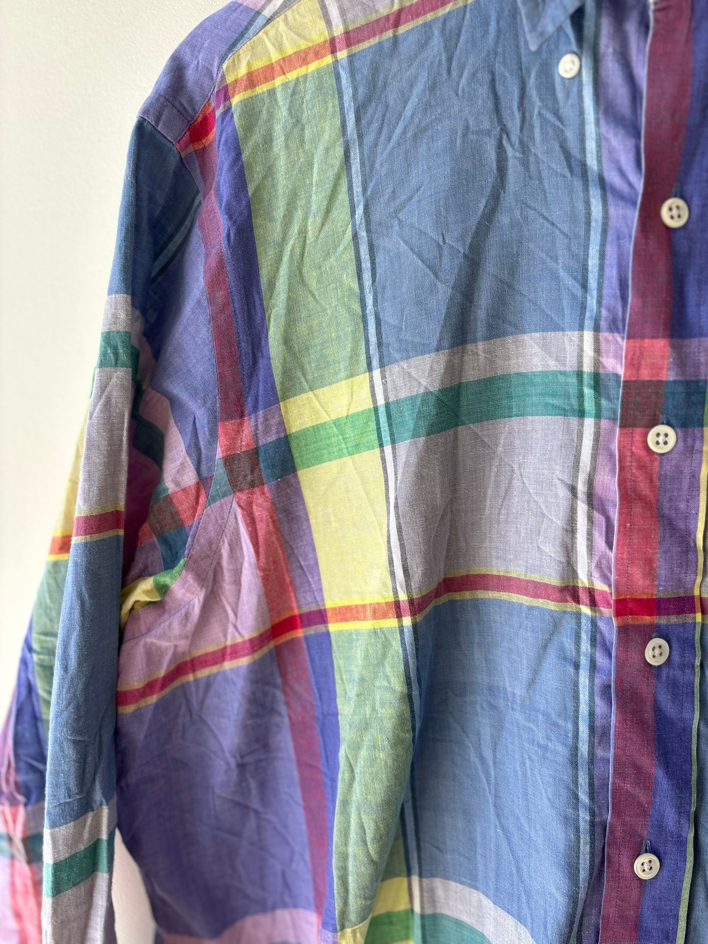 Madras Button Down