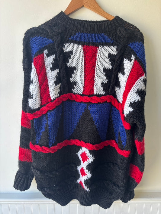 Vintage Graphic Pierre Cardin Sweater