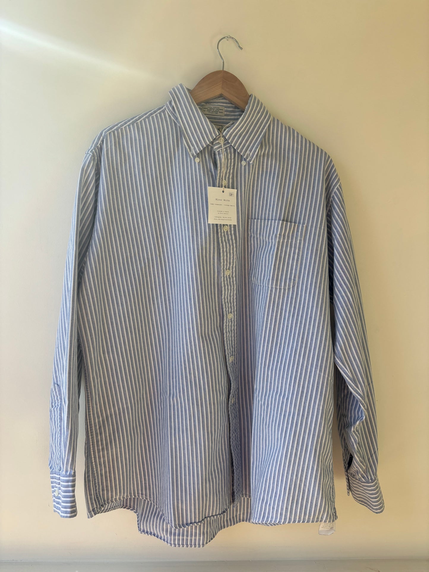 Vintage Sky Blue Buttondown