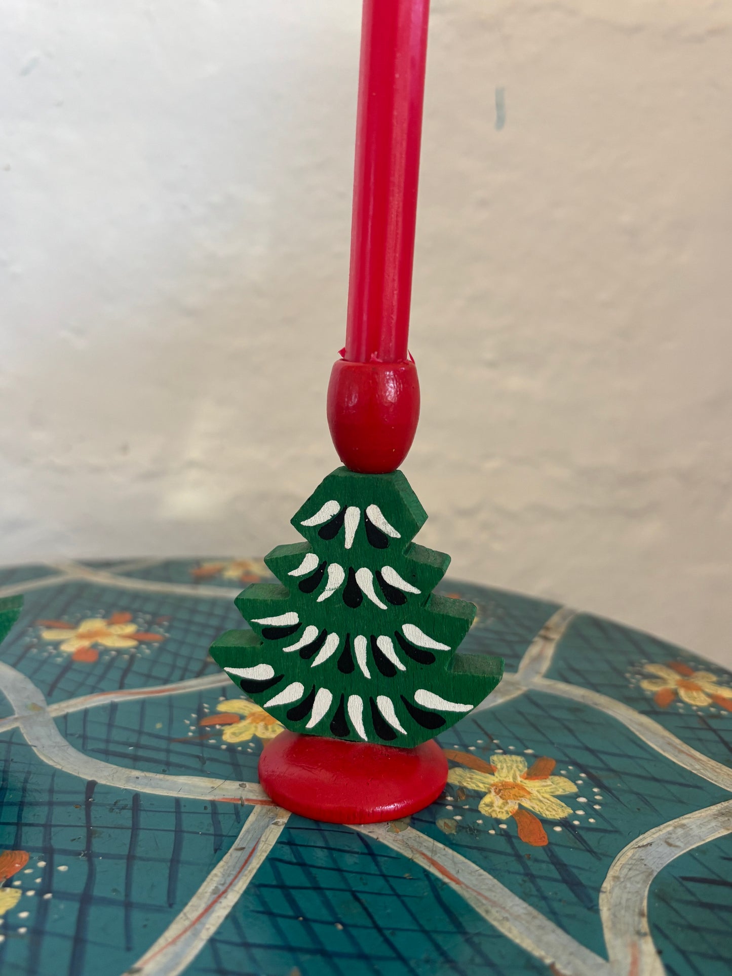 Christmas Tree Candleholder Set