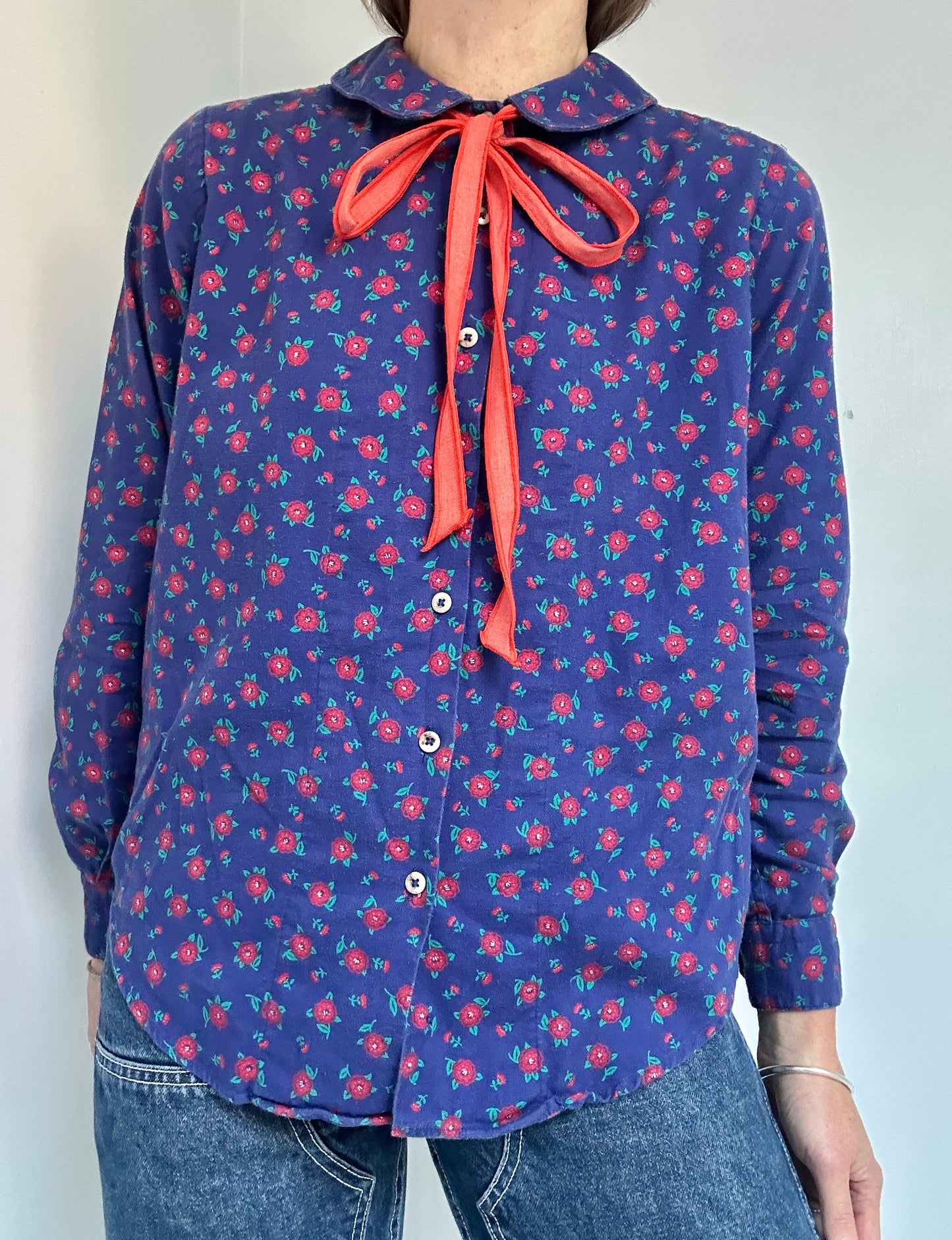 Vintage Floral Buttondown