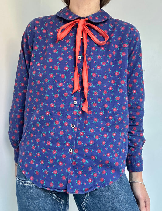 Vintage Floral Buttondown