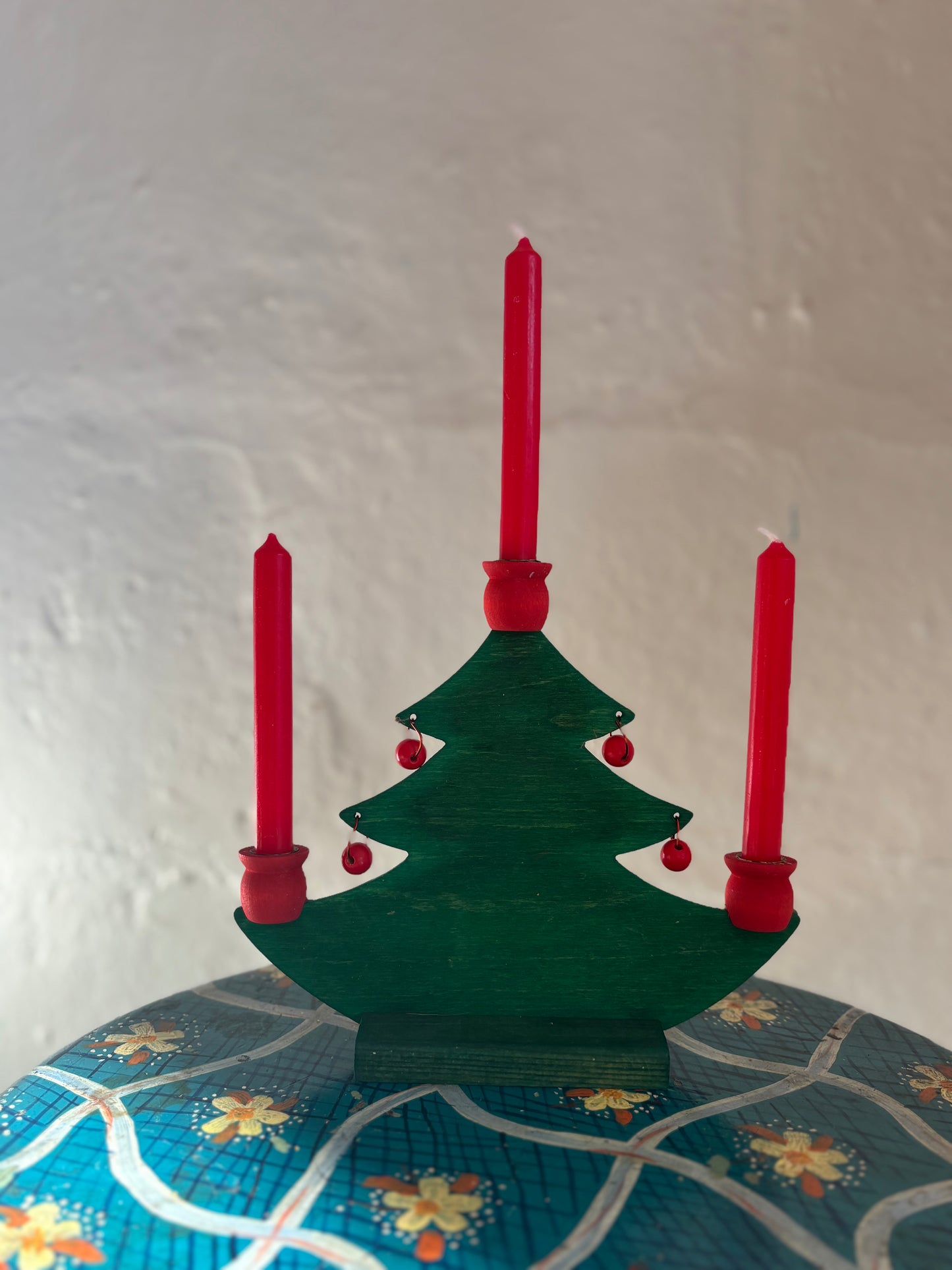 Midcentury Tree Candleholder