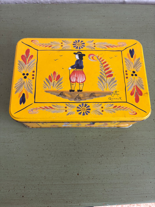 Quimper Storage Tin
