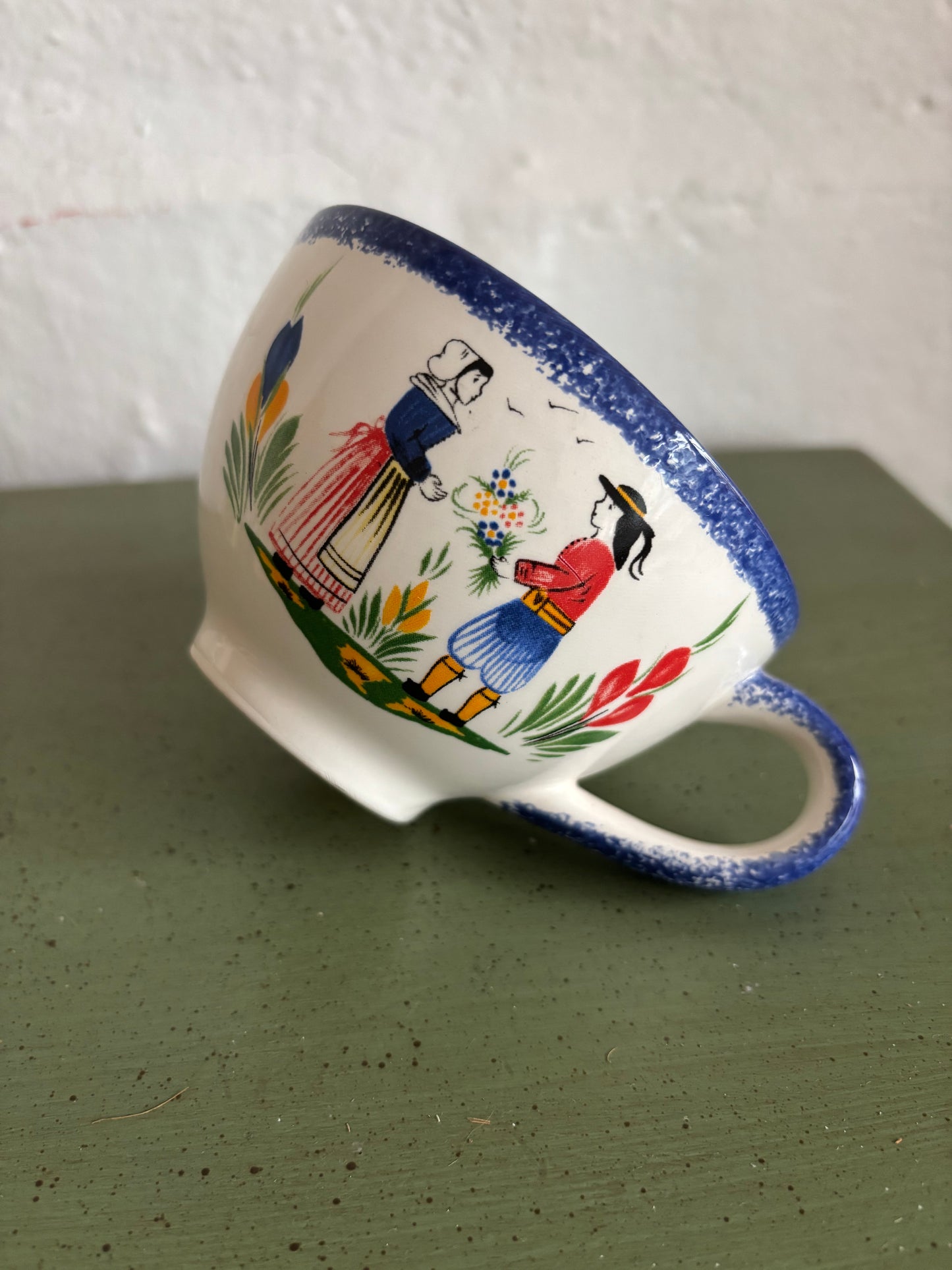 Quimper-Style Mug