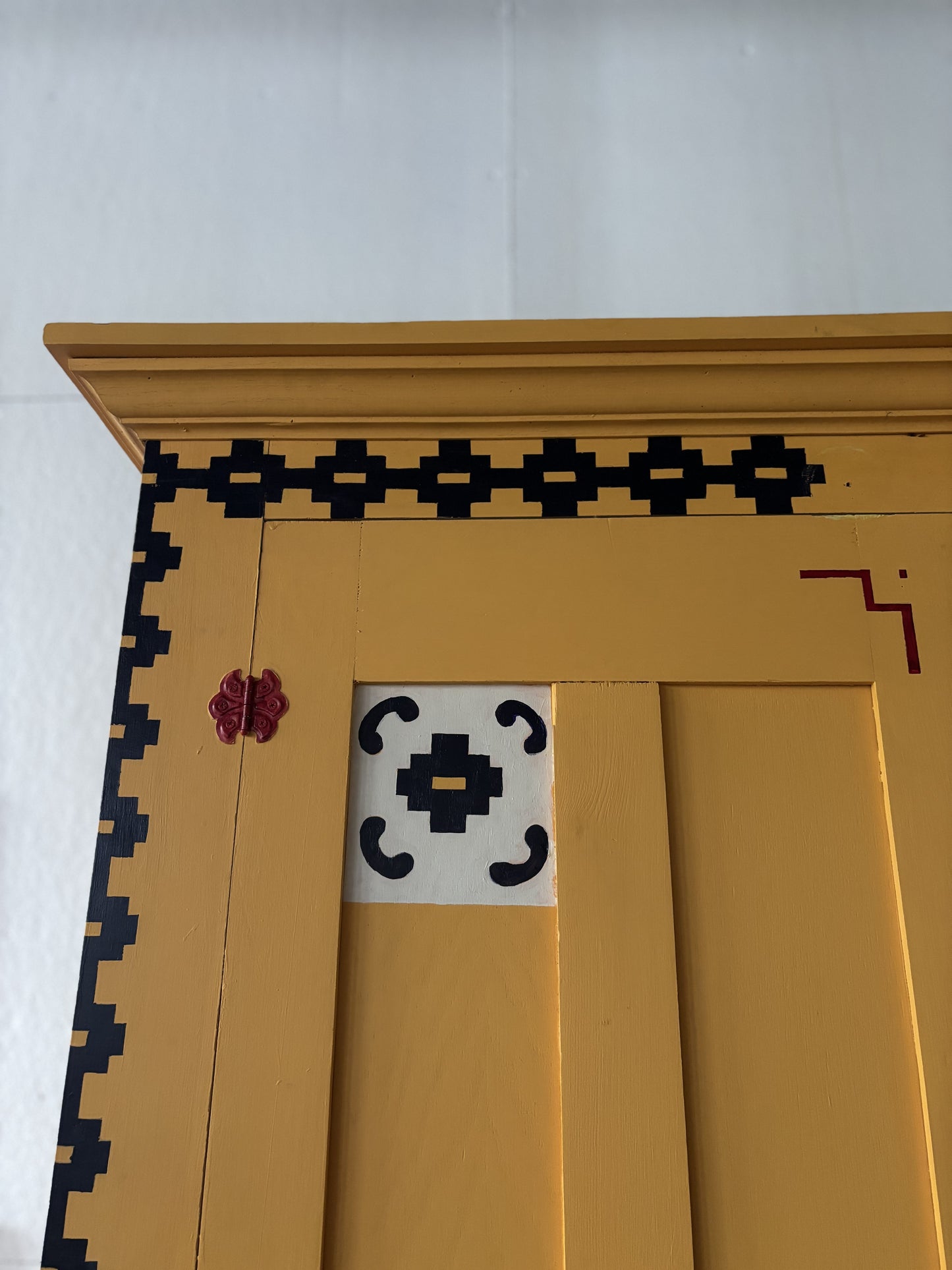 Vintage Painted Cabinet