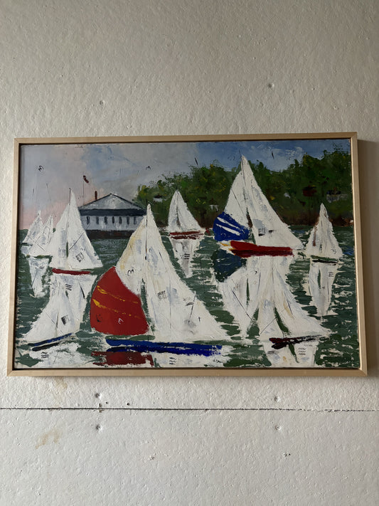Sailboat Painting