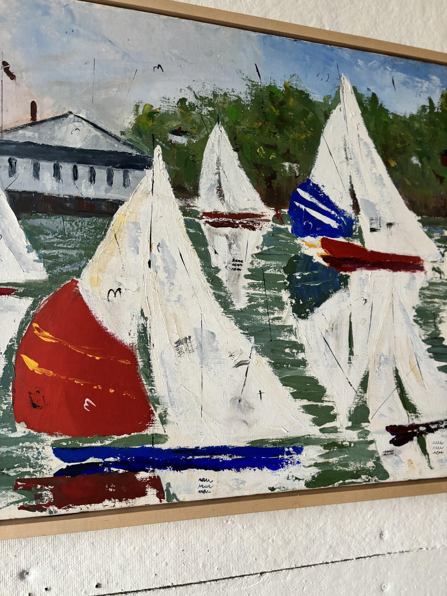 Sailboat Painting