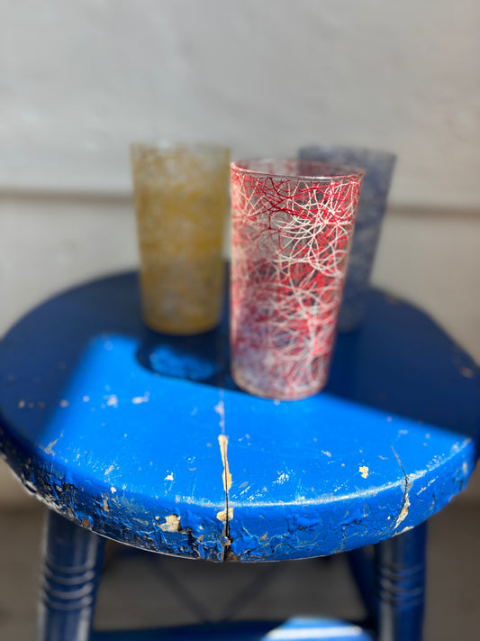 Vintage Drinking Glass Set