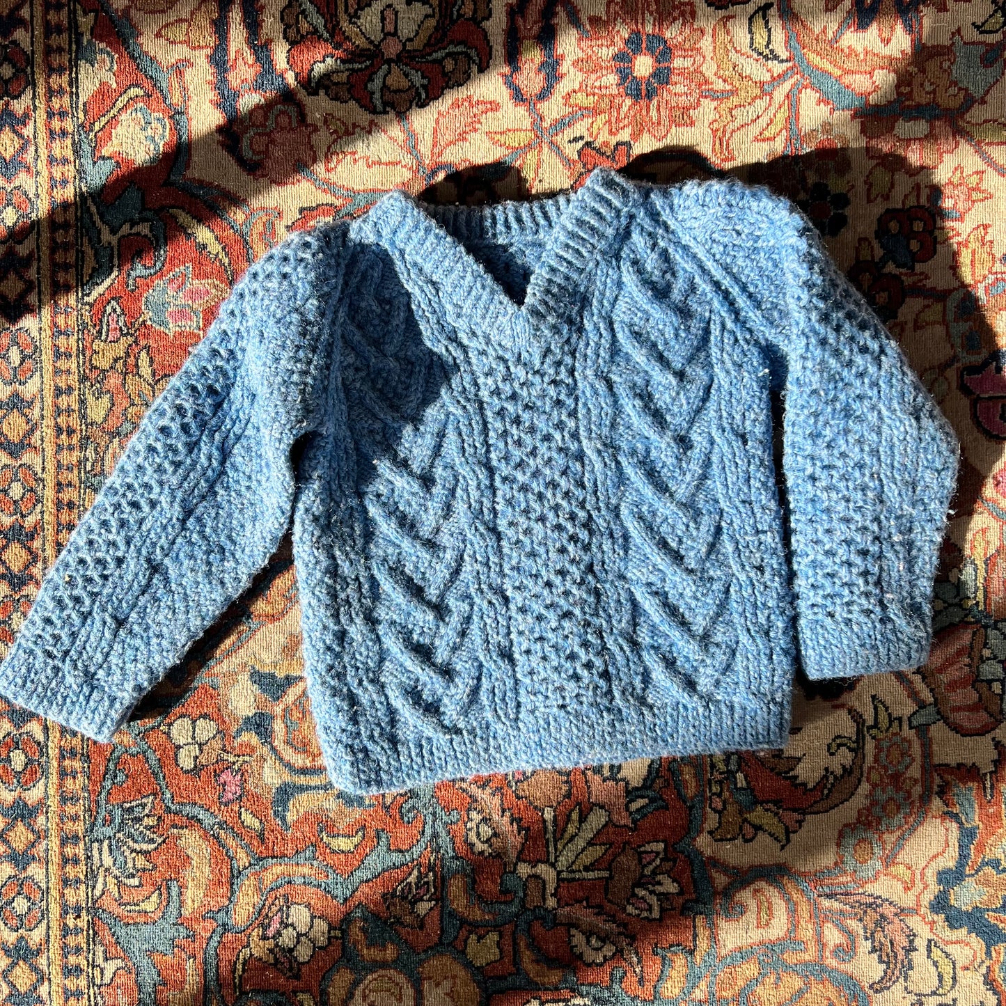 Vintage Handknit Kid's Sweater