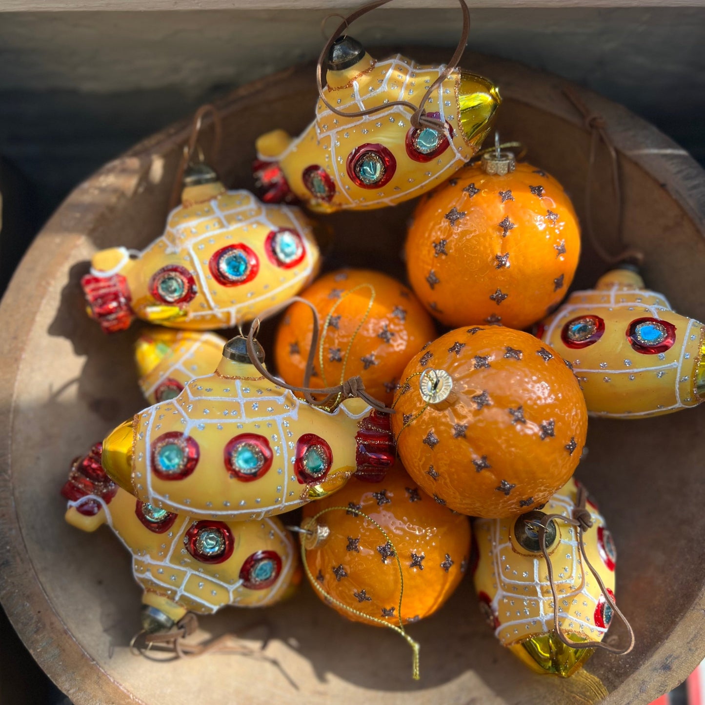 Orange Pomander Ornament