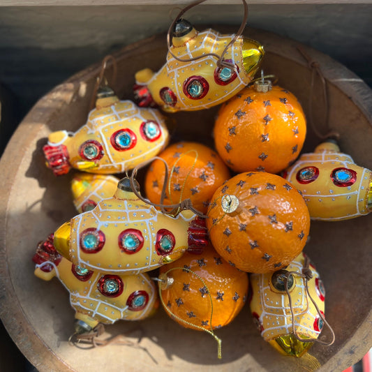 Orange Pomander Ornament