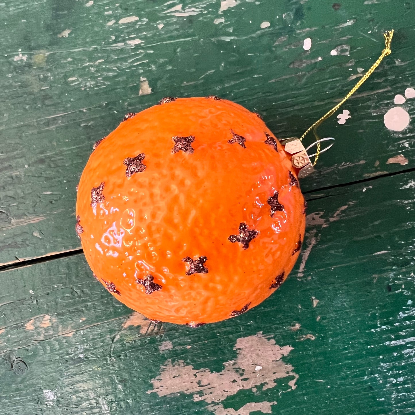 Orange Pomander Ornament
