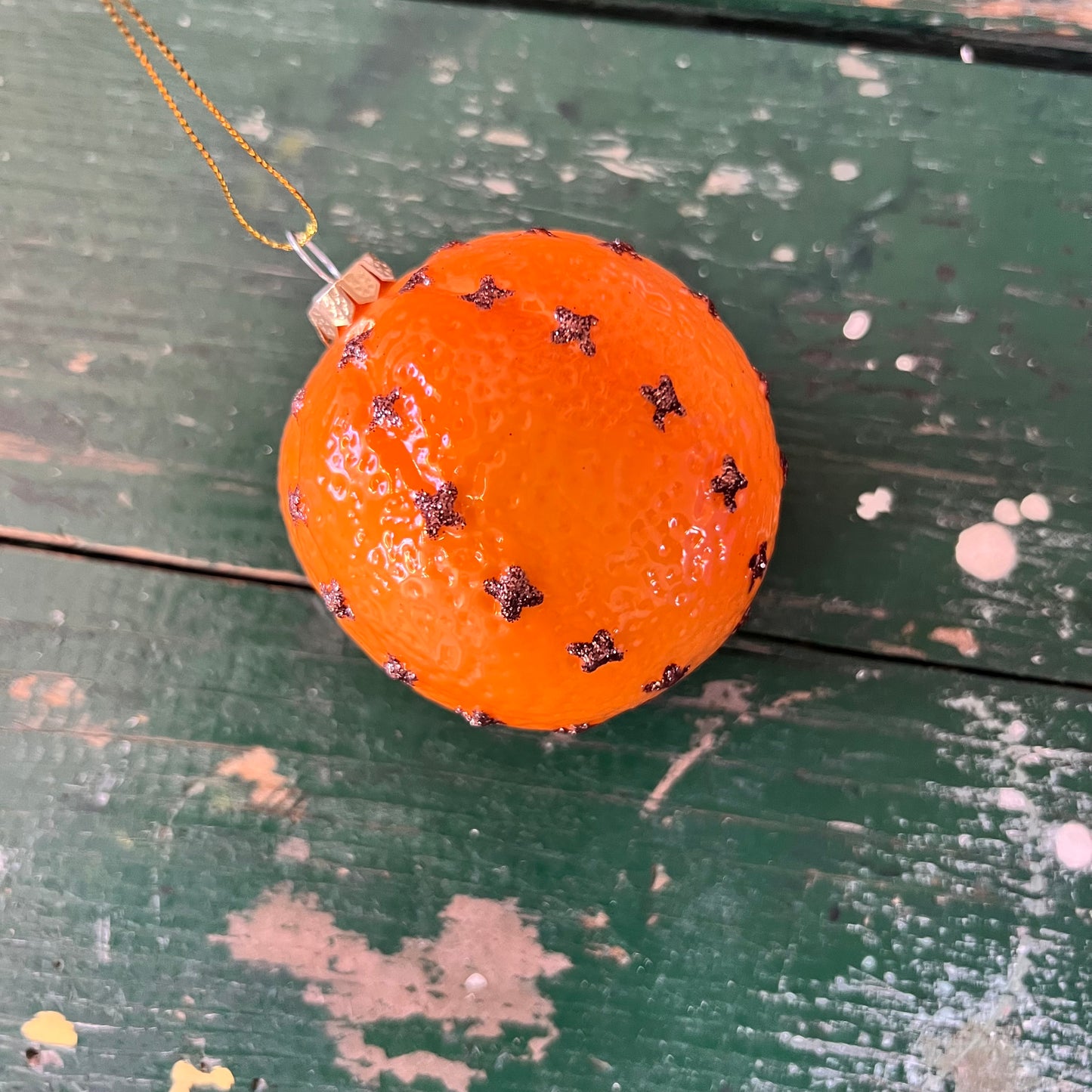 Orange Pomander Ornament