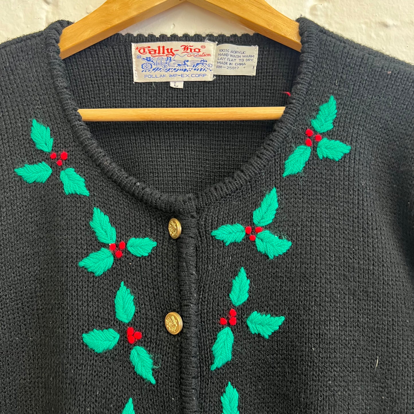 Holly Holiday Cardigan