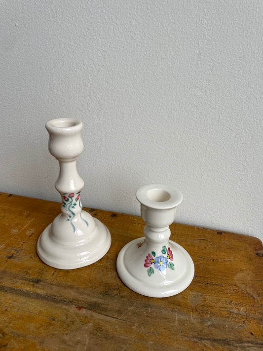 Vintage Country Candlesticks