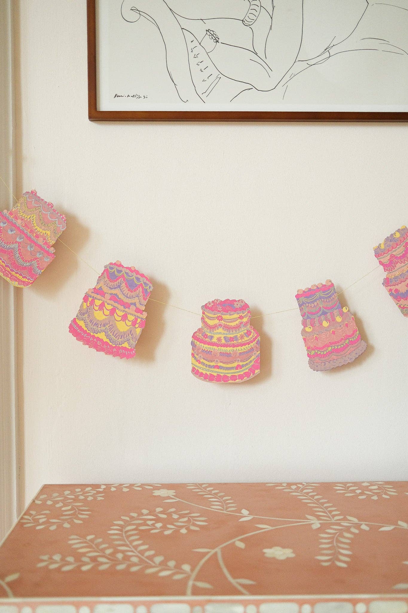 Celebration Cakes Sewn Garland