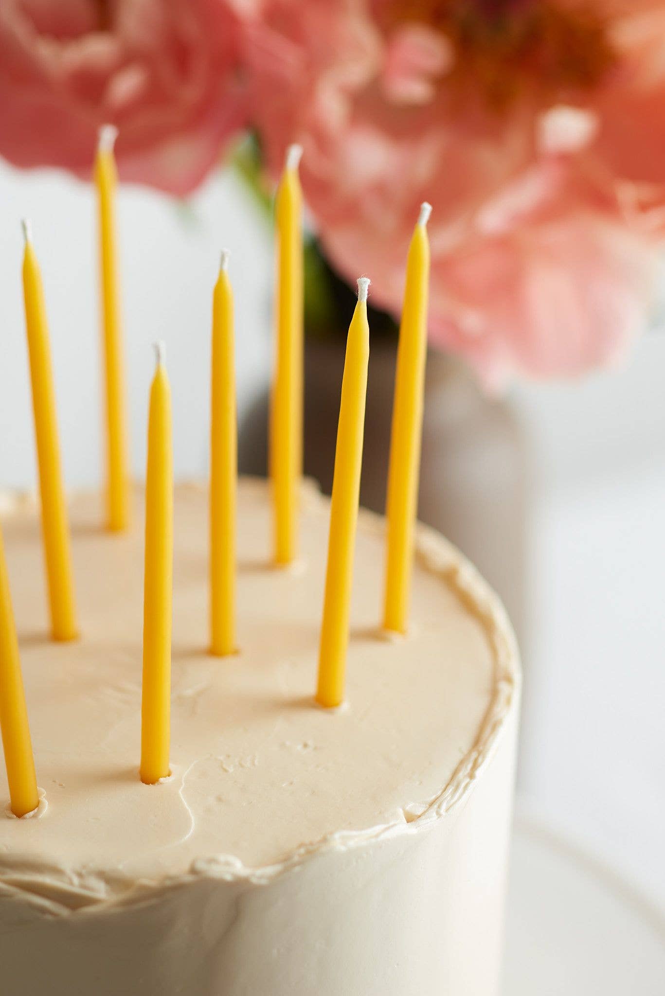 Beeswax Birthday Candles