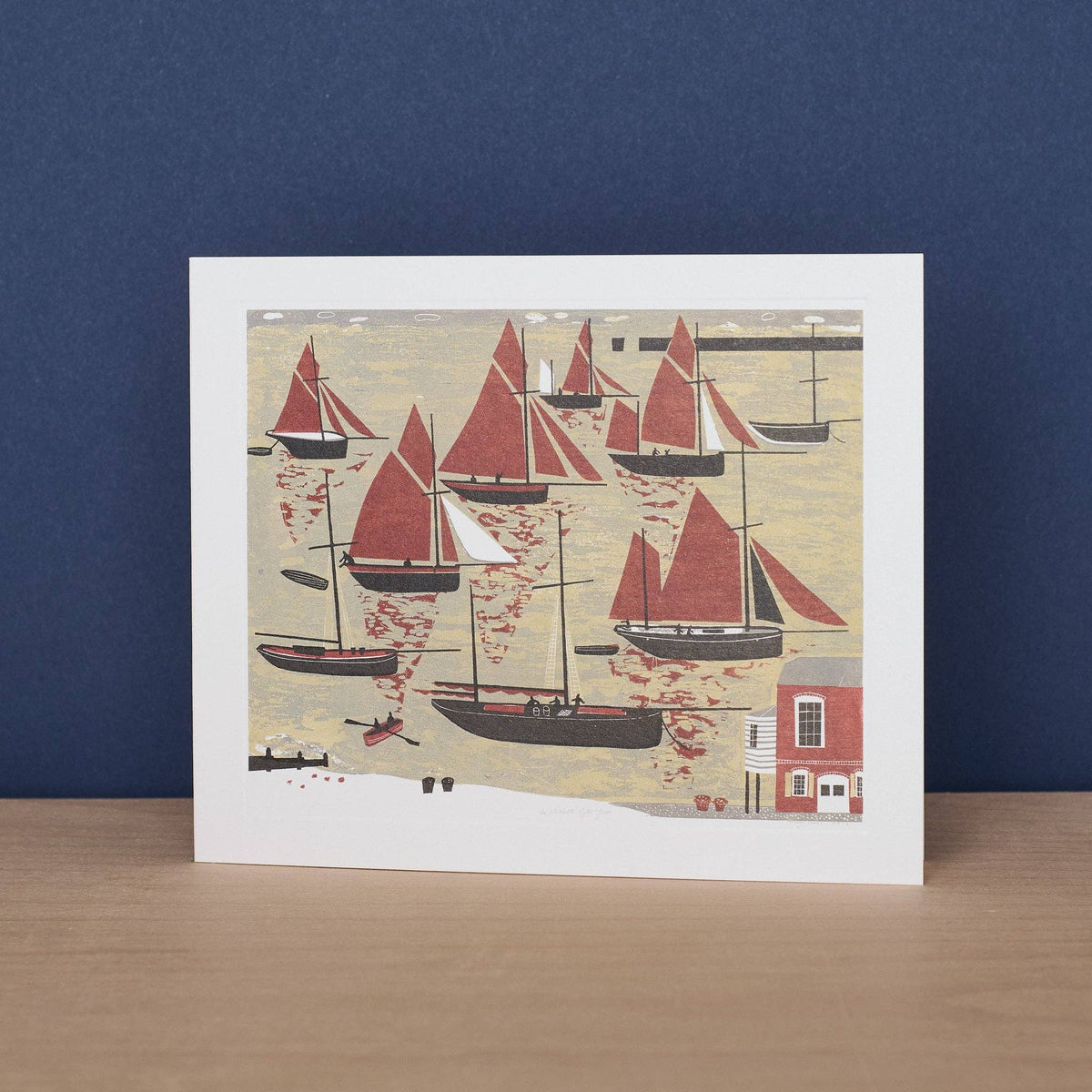 Red Ship Card