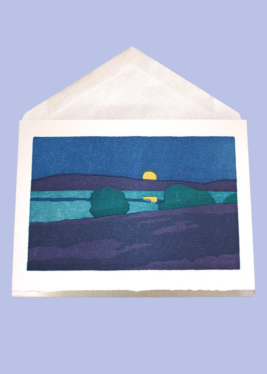 August Moon Card