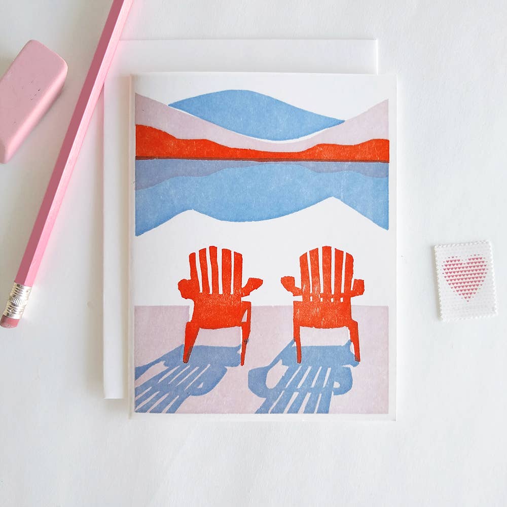 Adirondack Chair Card