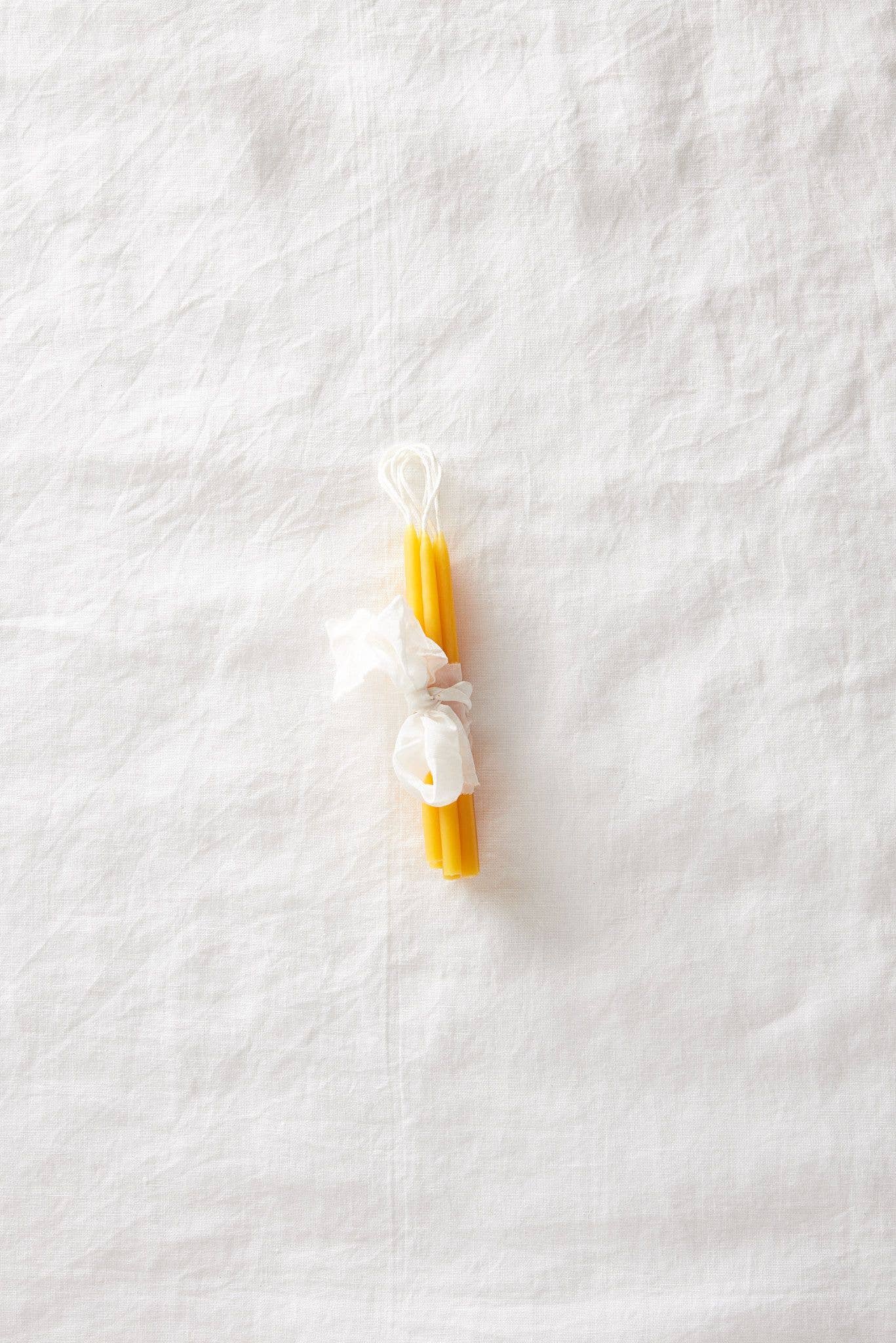 Beeswax Birthday Candles