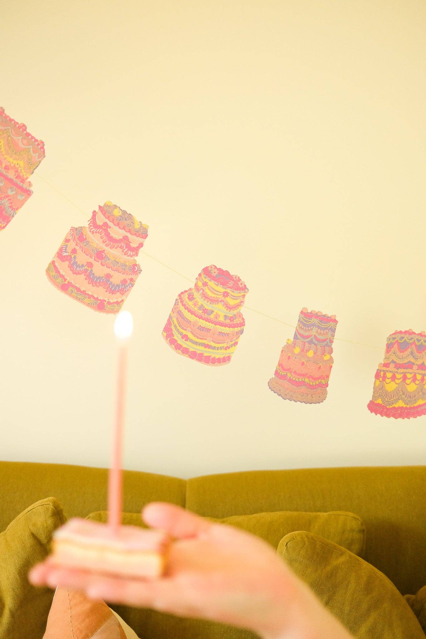 Celebration Cakes Sewn Garland