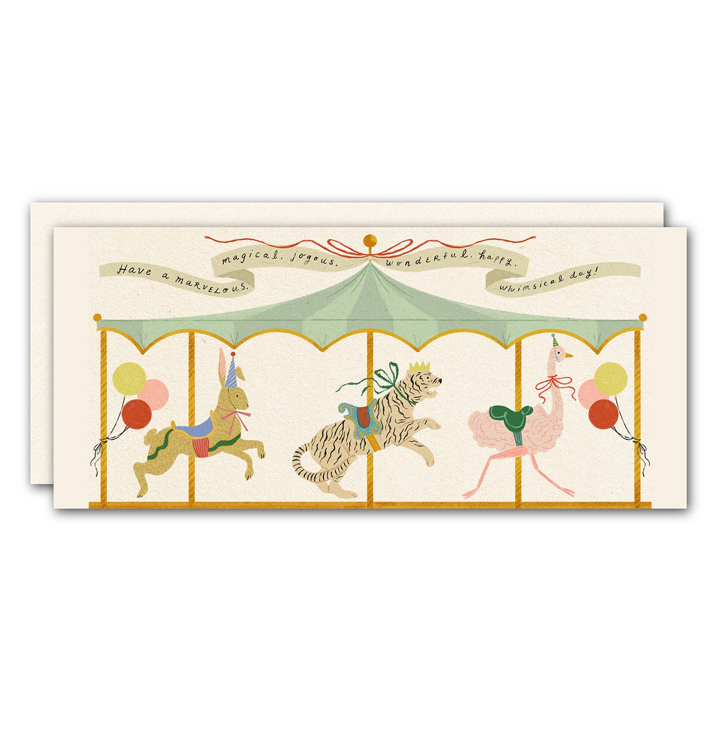 Carousel Birthday Card – Labor In Vain