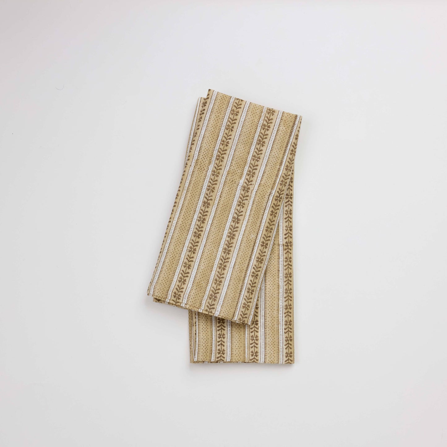 Block Print Linen Napkin Set