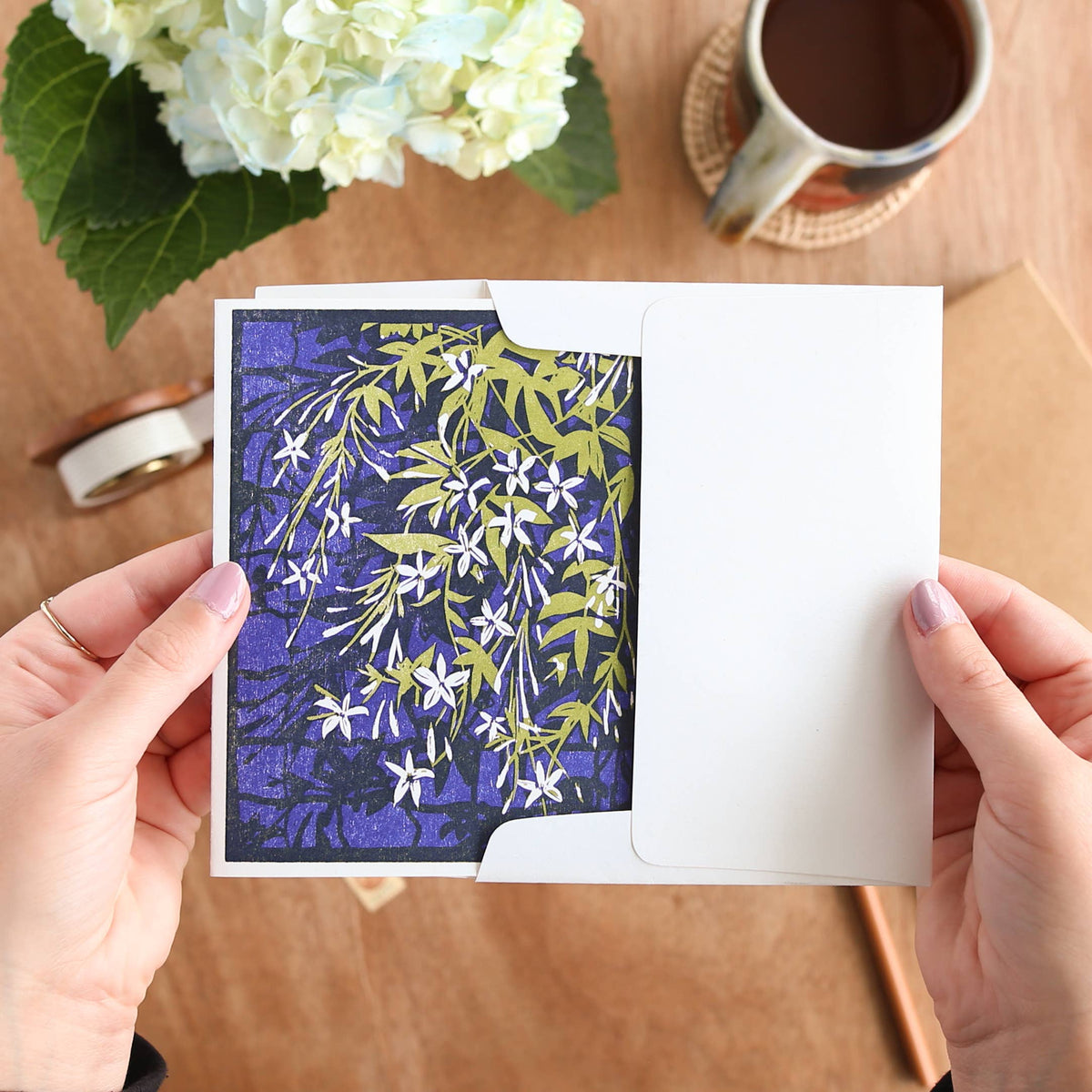 Climbing Jasmine Vine Card