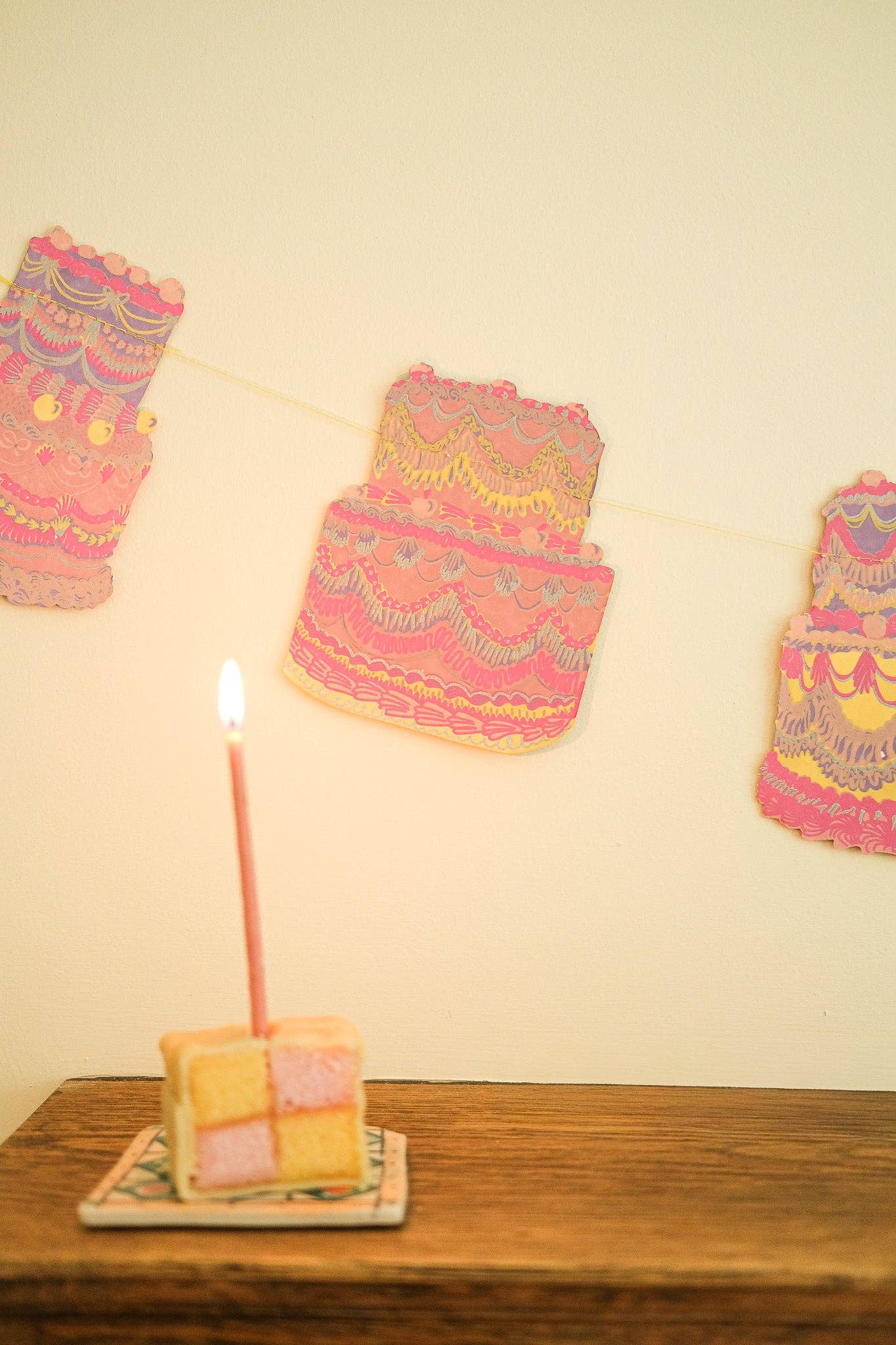 Celebration Cakes Sewn Garland