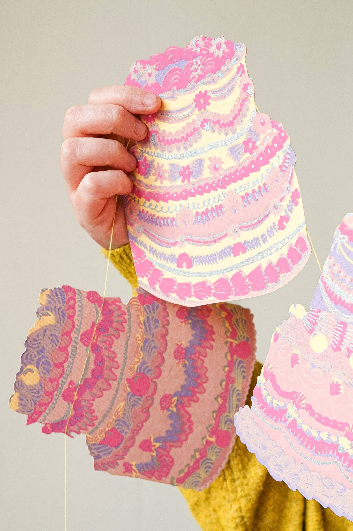 Celebration Cakes Sewn Garland