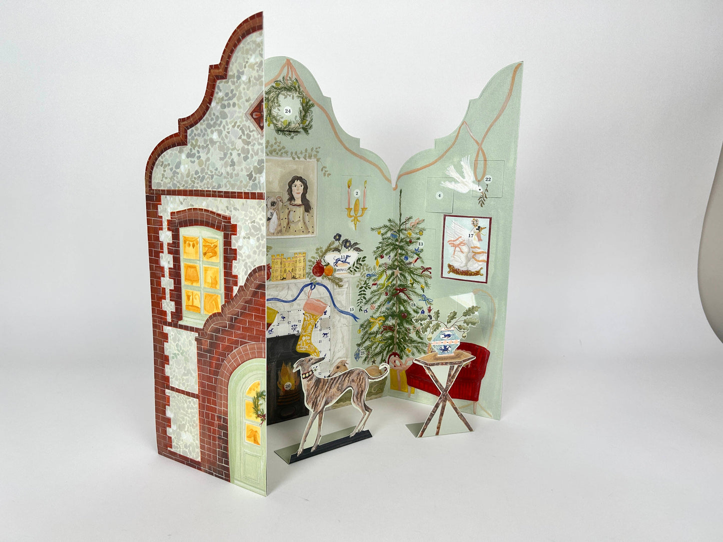 Dutch Gable Advent Calendar