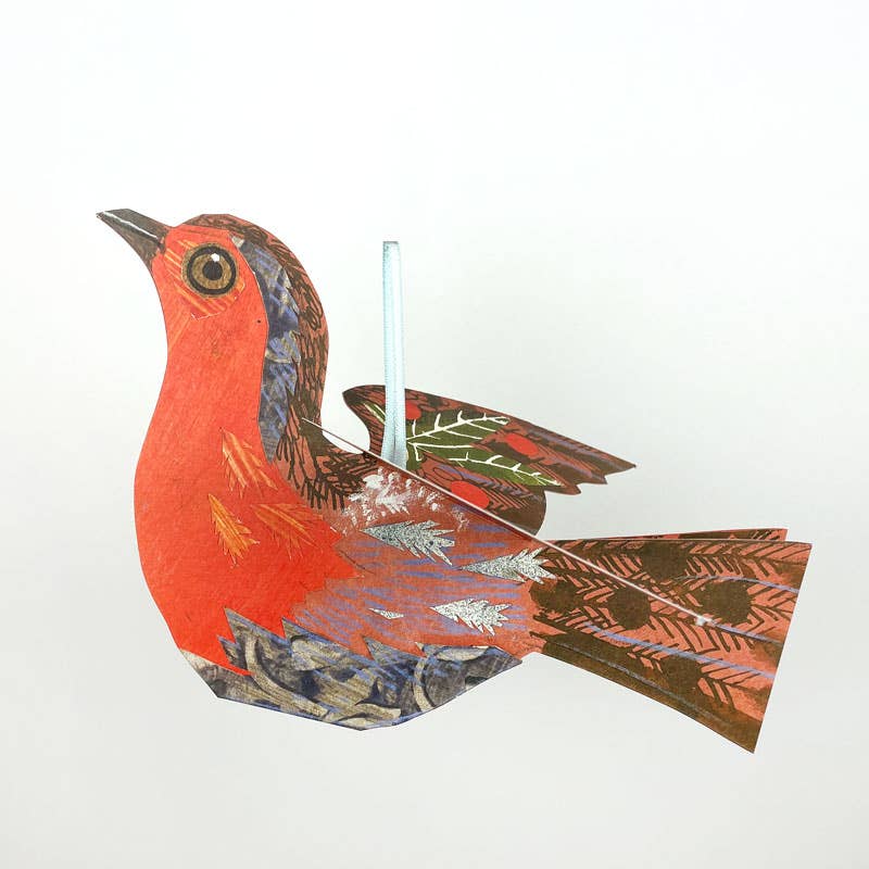 Flying Robin Ornament